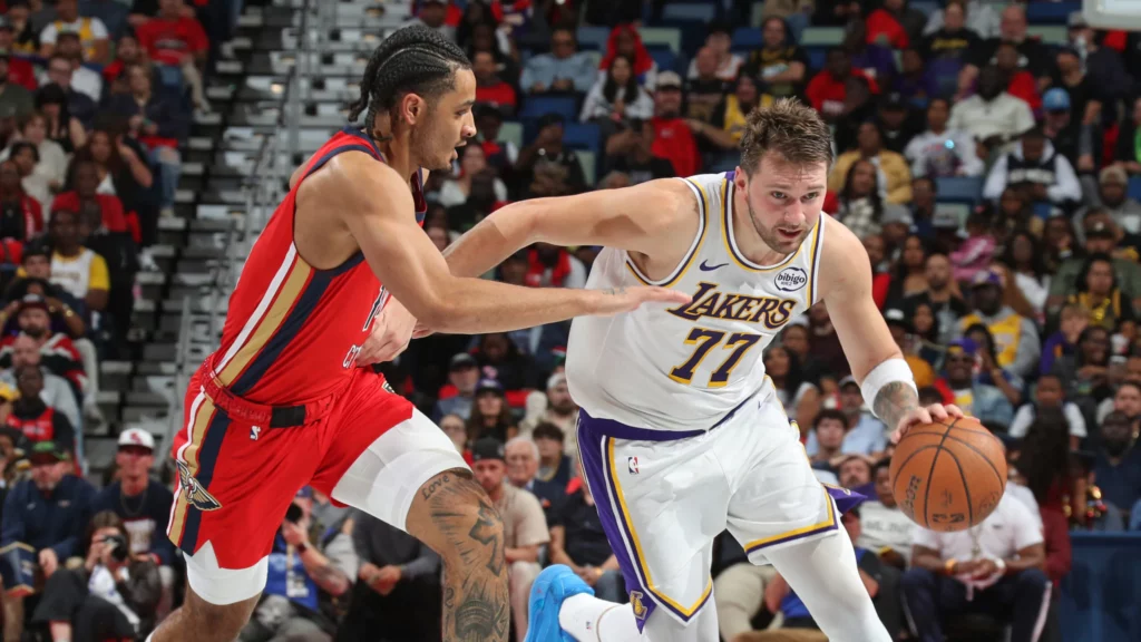 lakers vs pelicans 2025
