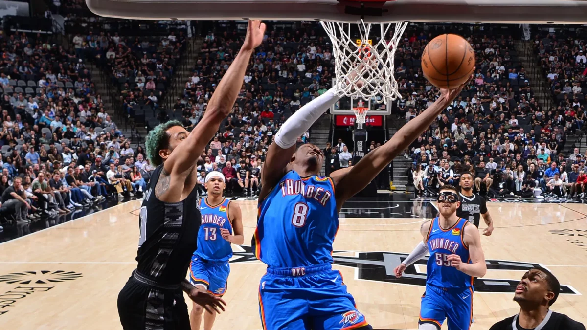 thunder at spurs
